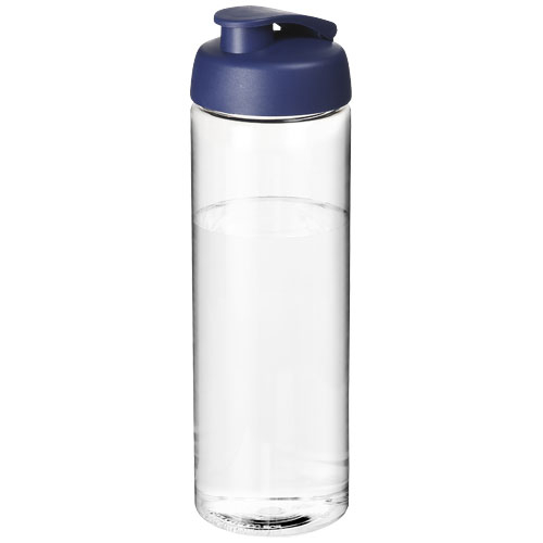 Bouteille de sport promotionnelle 850ml H2O Active® Translucide et Bleu